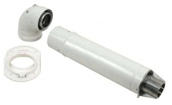 Комплект коаксиального дымохода 810 мм 60/100 Bosch (AZ 389)
